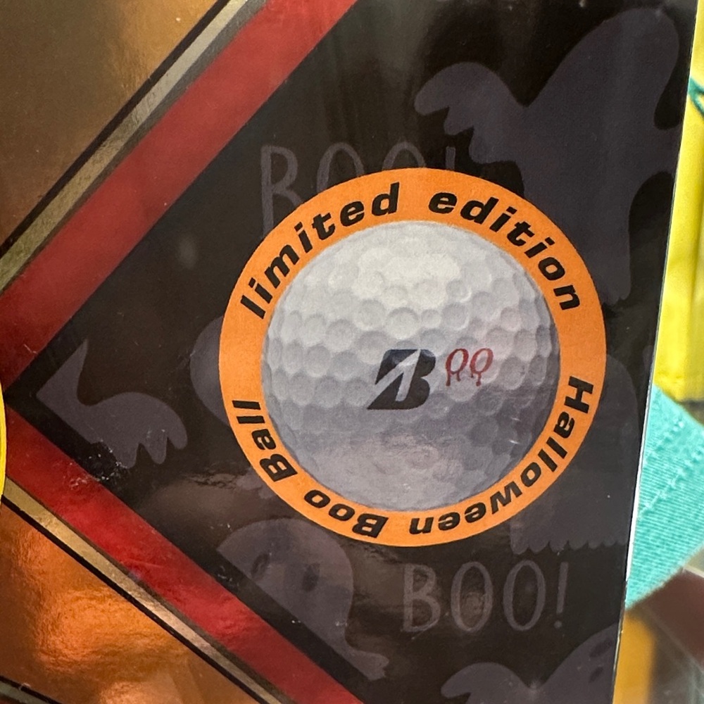Bridgestone Tour B RX Halloween Boo Limited Edition Golf Balls 2025
